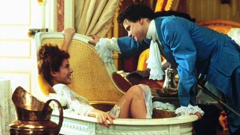 Annette Bening und Colin Firth in "Valmont" (1989)