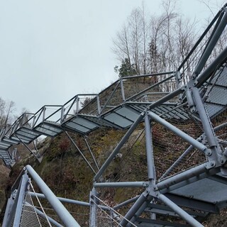 Aussichtsplattform an der Marienschlucht.