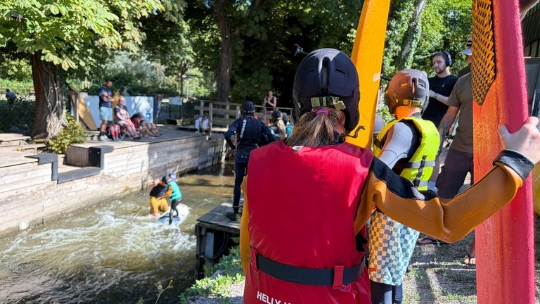 Surfwelle Pforzheim mit Kids