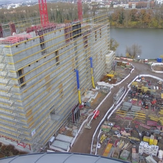 Rechenzentrum Baustelle