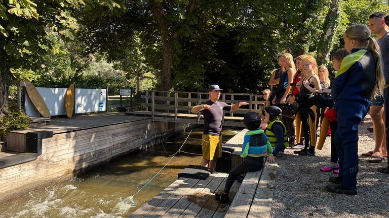 Surfwelle Pforzheim mit Kids