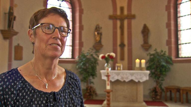 Marie-Luise Klemm hat ihren Ruhepol in der kleinen Kapelle