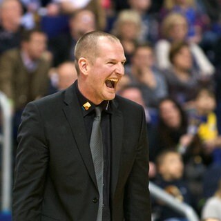 Basketball Trainer Henrik Rödl besiegte 2014 mit Trier Bayern München