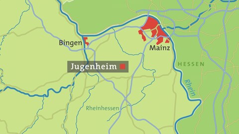 Karte von Jugenheim