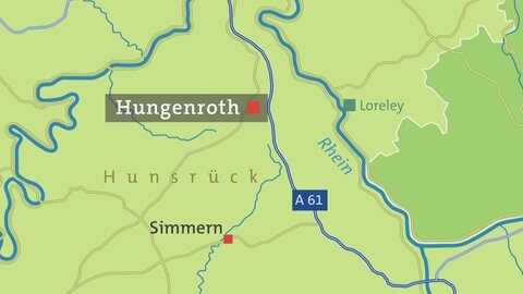 Hierzuland Hungenroth, Kartenansicht