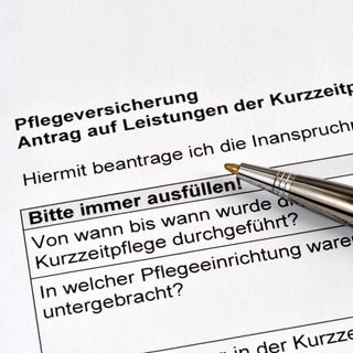 Antrag Pflegeversicherung