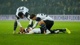 Terrence Boyd von Waldhof Mannheim jubelt über einen Treffer