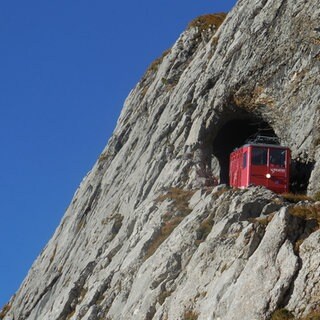 Pilatusbahn in der Eselwand