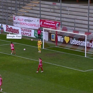 Spielerinnen auf dem Feld
