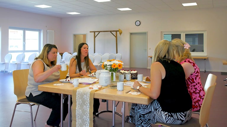 Treffen des Kuchenteams