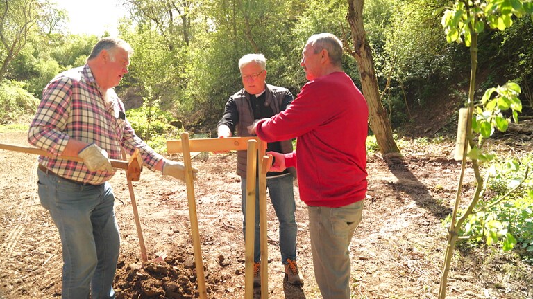 Mitglieder des Natur- und Vogelschutzvereins EbertsheimPfalz