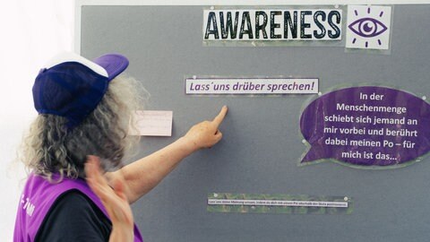 Das Awareness-Team bei Das Fest 2025