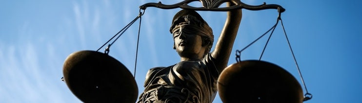 Statue der Justitia