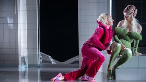 Felix Jordan (Henry) und Teresa Annina Korfmacher (Sibyl)