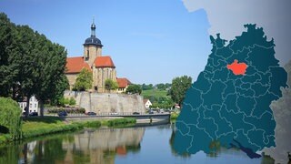 Symbolbild Wahlkreis 266 Neckar-Zaber Bundestagswahl 2021 in Baden-Württemberg