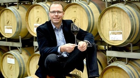 Sebastian Häußer, Oenologe und Betriebsleiter Felsengartenkellerei Besigheim