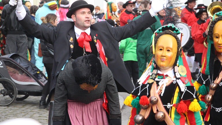 Impressionen vom Landschaftstreffen der Vereinigung Schwäbisch-alemannischer Narrenzünfte in Lindau.