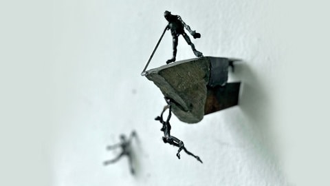 Skulptur von Bildhauer, Thomas Putze