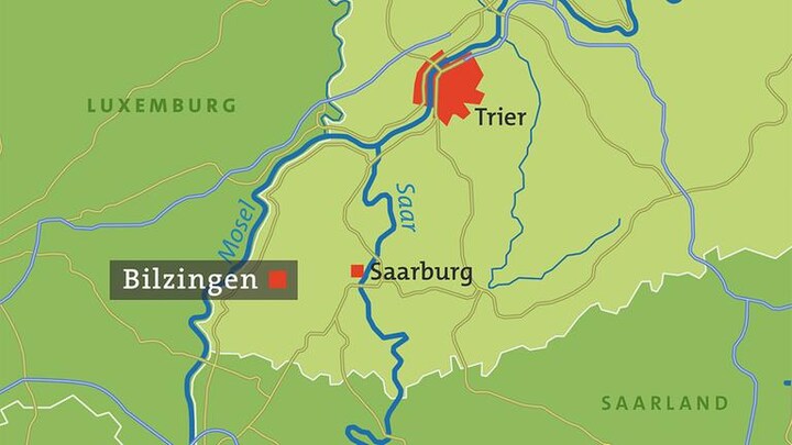 Karte Bilzingen
