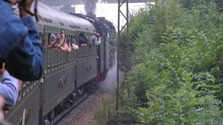 Impressionen der 15 Jahre Eisenbahn-Romantik-Sonderfahrt