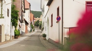 Die Bergstraße in Gleisweiler