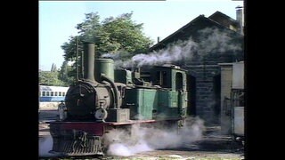 Hauptdarstellerin ist eine kleine grüne Tenderlokomotive, Achsfolge 1, Nr. 753 wie sie amtlich heißt..