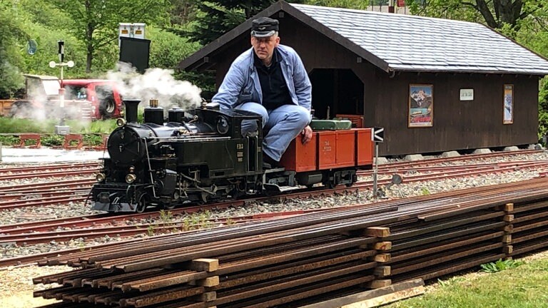 Stefan Landenberger in seinem Element