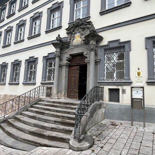 Außenansicht des Landgerichts Ellwangen: Ein mutmaßlicher Drogenkurier aus Aalen muss sich verantworten
