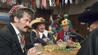 Fasnettreiben im Löwen