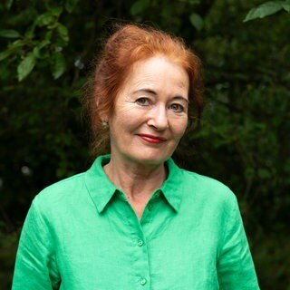 Die Schriftstellerin Katrin de Vries.