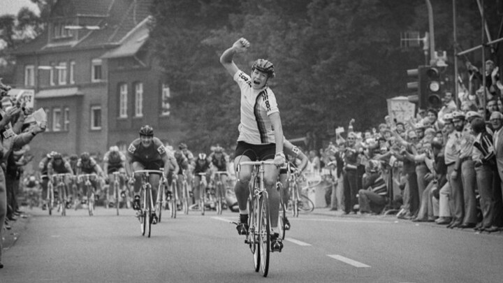 Beate Habetz gewann 1978 die Radweltmeisterschaft in Brauweiler.