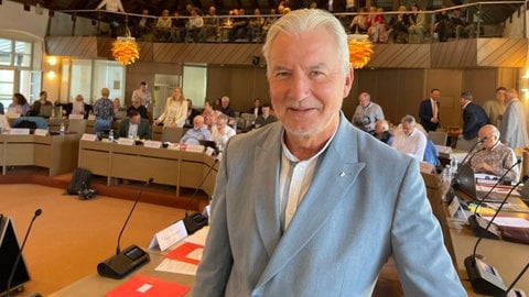 Oberbürgermeister Dietmar Späth im Gemeinderat Baden-Baden
