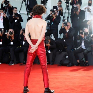 Timothee Chalamet bei der Premiere des Kinofilms 'Bones and All' auf der Biennale di Venezia 2022  79. Internationale Filmfestspiele von Venedig im Palazzo del Cinema. Venedig. Archivfoto.