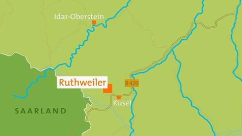 Karte von Ruthweiler