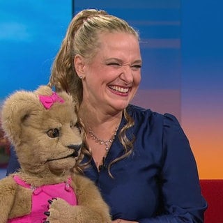 Bauchsängerin zu Gast im Studio