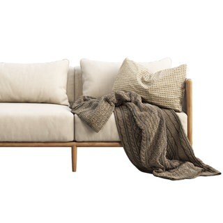 Decke auf Sofa