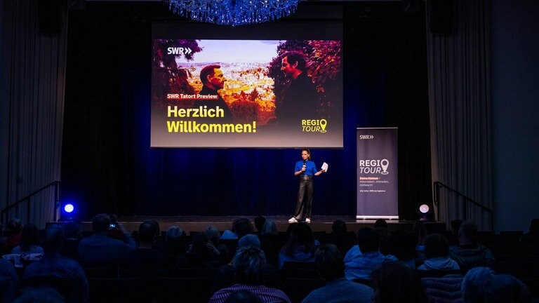 Tatort-Preview im Prediger in Schwäbisch Gmünd im Rahmen der der SWR Regiotour.
