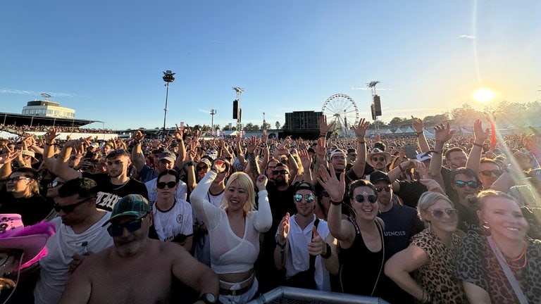 Gute Laune beim "Glücksgefühle-Festival" auf dem Hockenheimring
