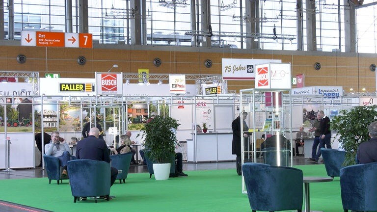 Auf der Spielwarenmesse 2024 stellten nur einige Modellbahn-Firmen aus.