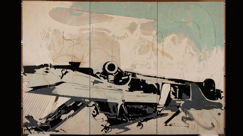 Mario Schifano, Alfa, 1965, Quenza Collection, USA