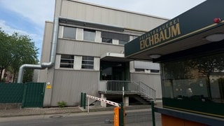Zufahrt zur Mannheimer Eichbaum-Brauerei 