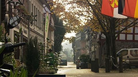 Blick auf die Hauptstraße