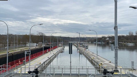 Schleuse in Lauffen am Neckar