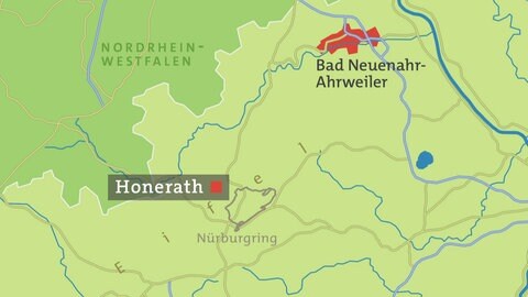 Hierzuland Honerath Karte