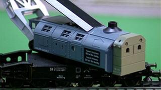 Eine Modelleisenbahn