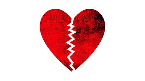 Zerbrochenes Herz (Illustration): Herzschmerz" ist für viele nur eine Metapher, ein Sprachbild, das sich auch noch reimt. Doch intensiver emotionaler Stress, wie bei Liebeskummer oder dem Verlust eines geliebten Menschen, kann den Körper und das Herz tatsächlich belasten. Was passiert da im Körper? 