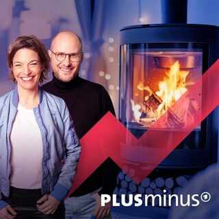 Auf dem Bild ist ein Kaminofen zu sehen, in dem ein Feuer brennt. Die Stimmung ist weihnachtlich mit einer Lichterkette. In dieser Folge von Plusminus geht es um Kaminöfen. Millionen Kaminöfen müssen ab 2025 strengere Grenzwerte einhalten. Wie gefährlich ist das gemütliche Holzfeuer wirklich? Es gibt verschiedene Möglichkeiten, weniger Schadstoffe wie Feinstaub aus dem Kamin zu blasen. Nicht jeder braucht einen neuen Ofen. 