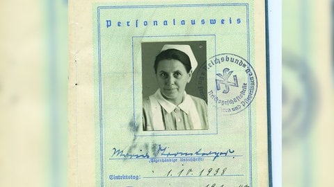 Personalausweis von Maria Stromberger