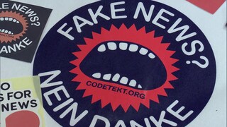 "Fake News"-Sticker
