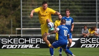 Niklas Süle bei seinem Kreisliga-Debüt für den SV Tiefenbach